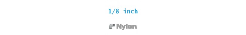 Nylon 1/8 inch Fittings